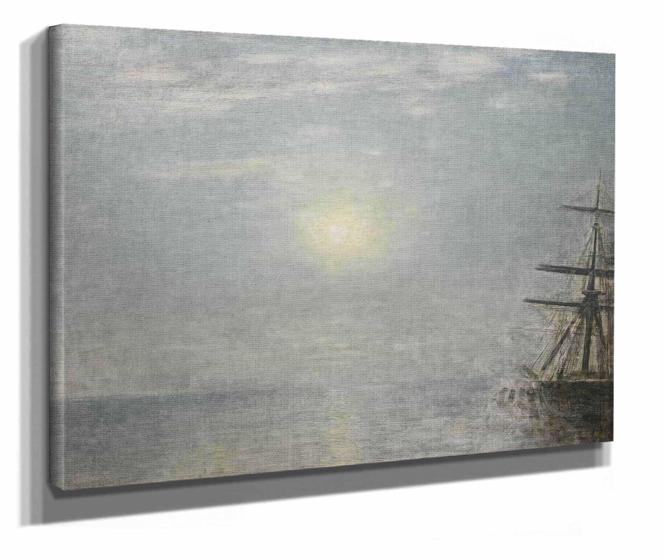 Sun Over The Sea by Vilhelm Hammershoi