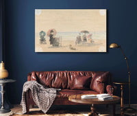 Sun Shades Trouville by Eugene Boudin