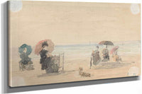 Sun Shades Trouville by Eugene Boudin