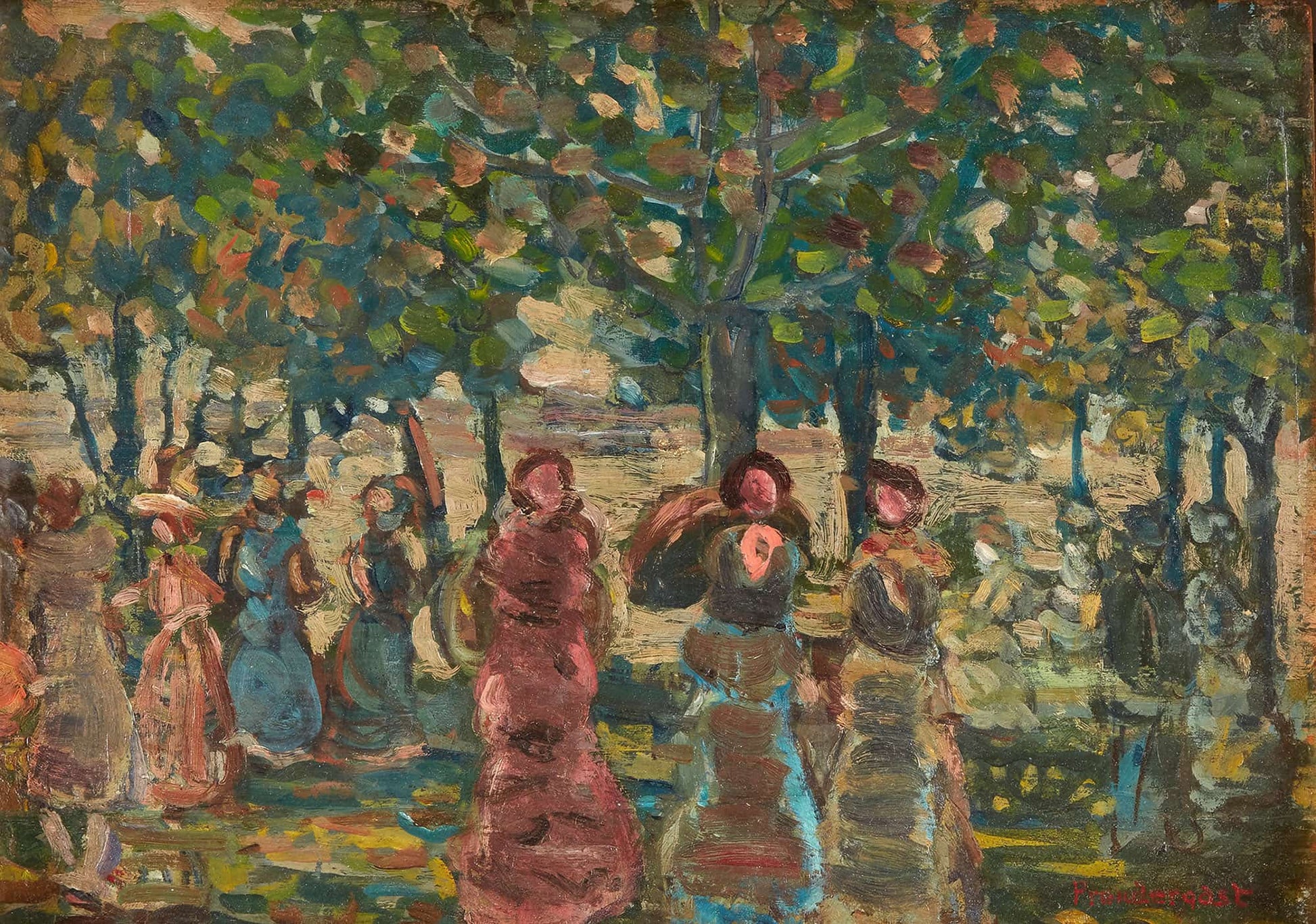 Sunday In The Park by Maurice Prendergast