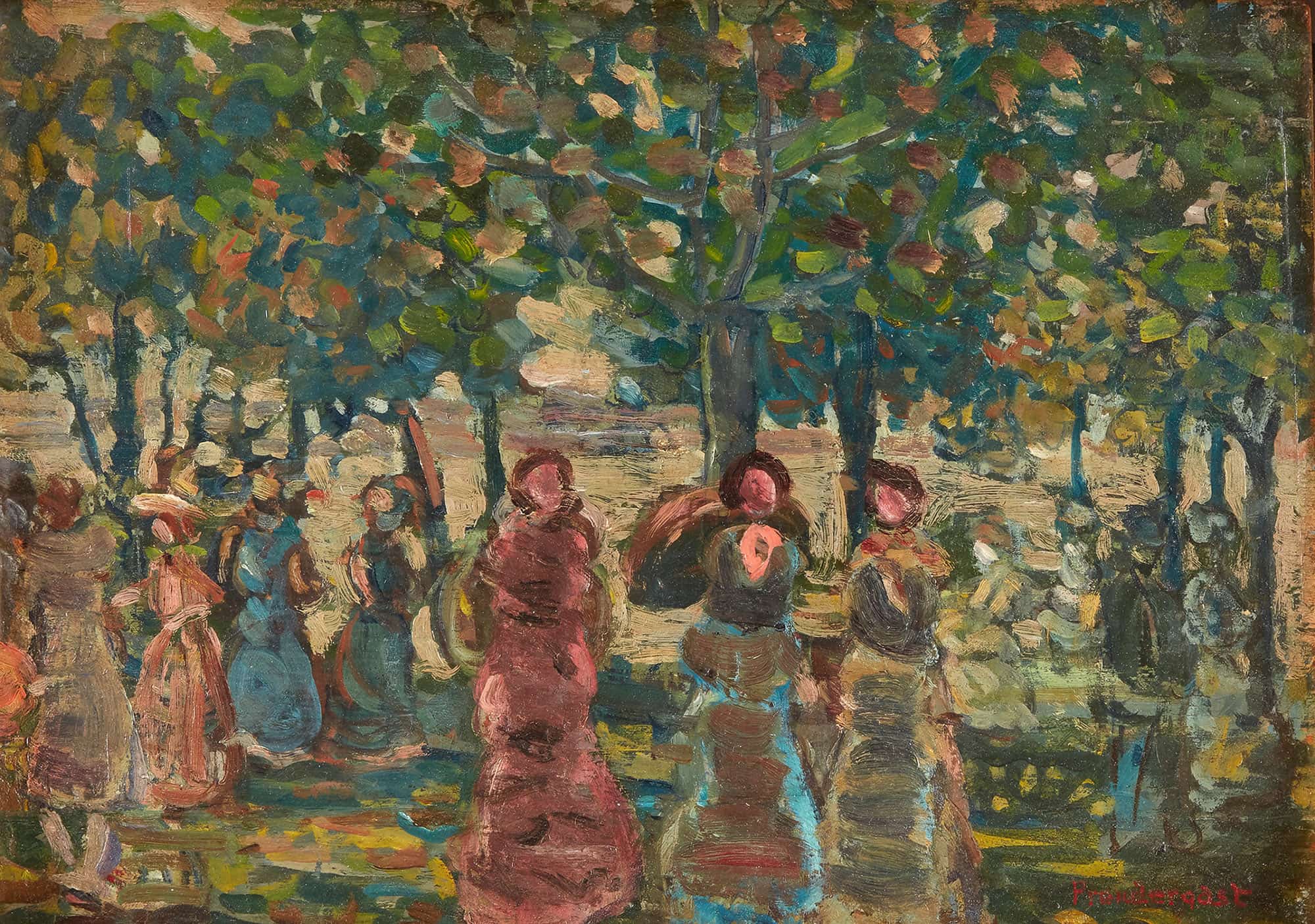 Sunday In The Park by Maurice Prendergast