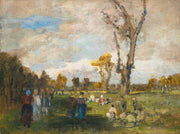 Sunday In The Prater Gardens by Tina Blau