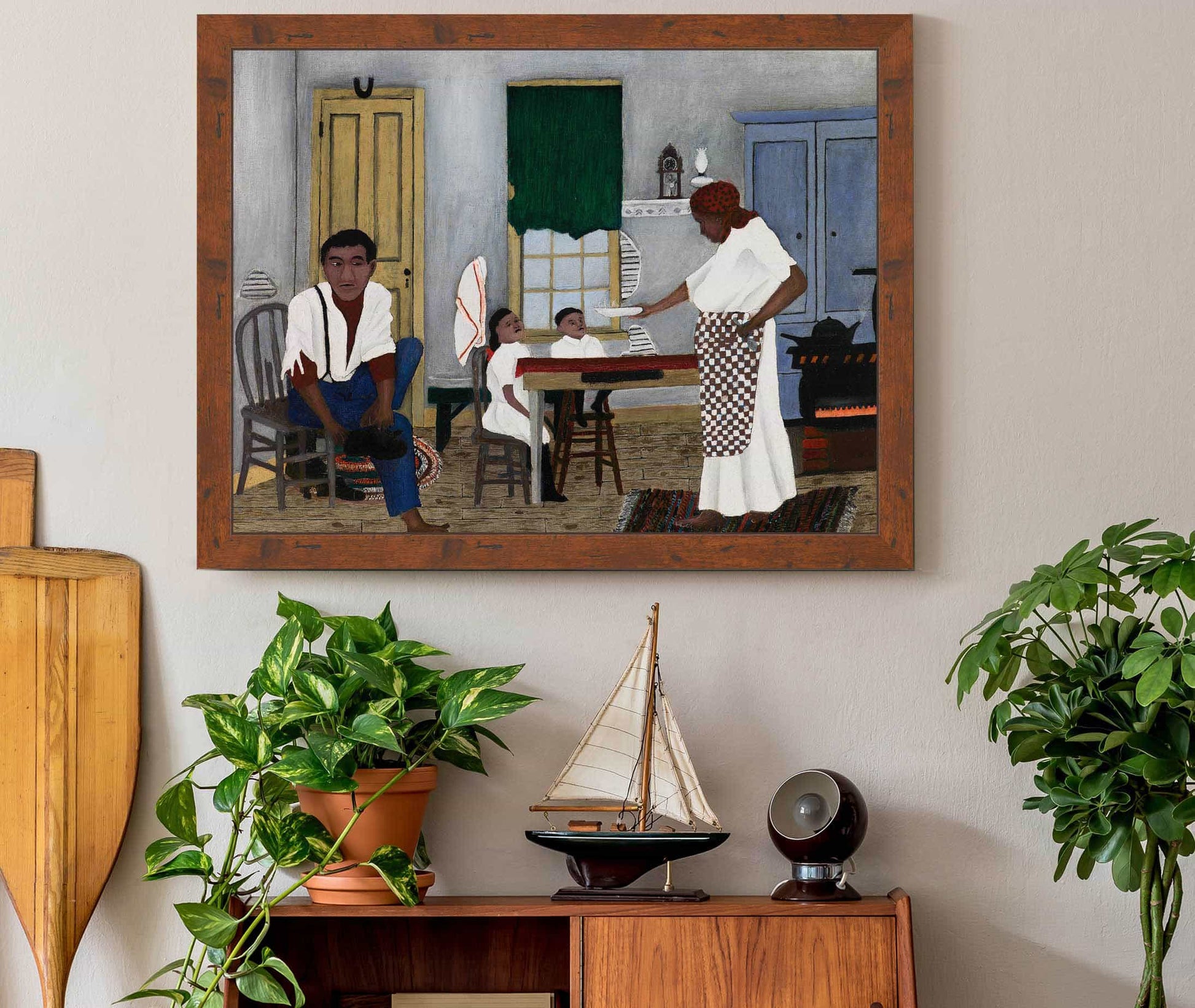 Sunday Morning Breakfast by Horace Pippin