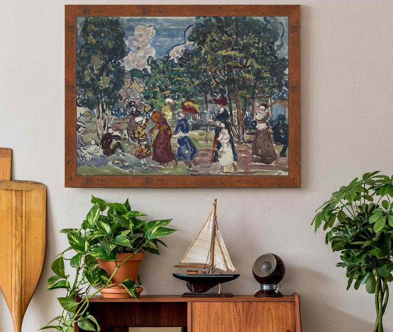 Sunday Promenade  by Maurice Prendergast