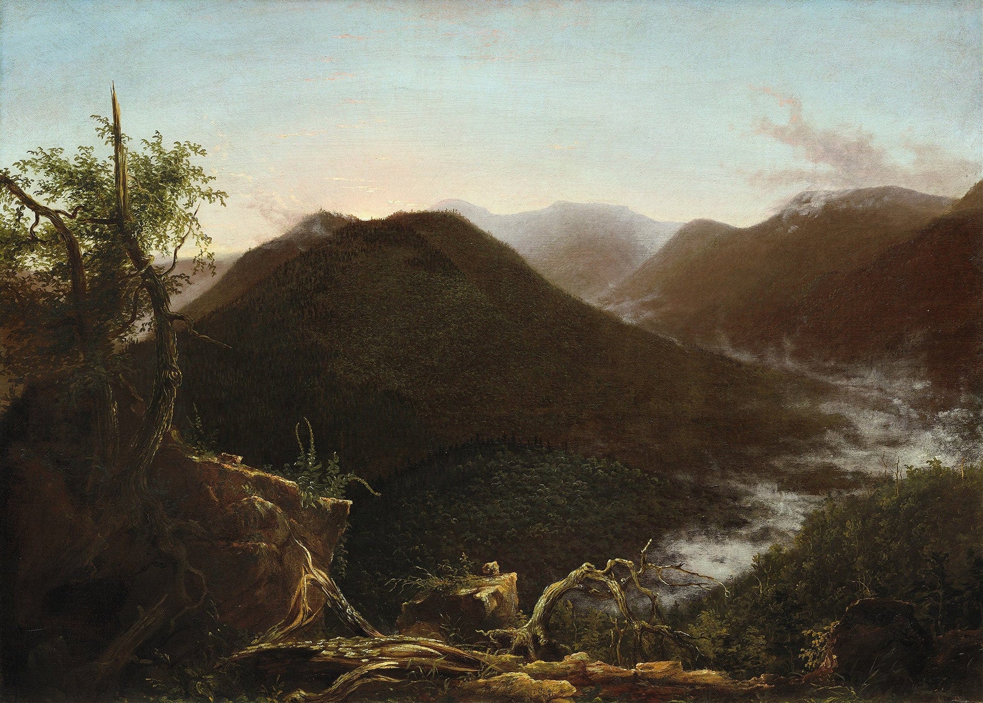 Sunrise In The Catskills by Thomas Cole
