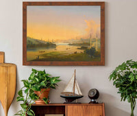 Sunrise Over The Golden Horn by Ippolito Caffi