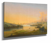 Sunrise Over The Golden Horn by Ippolito Caffi