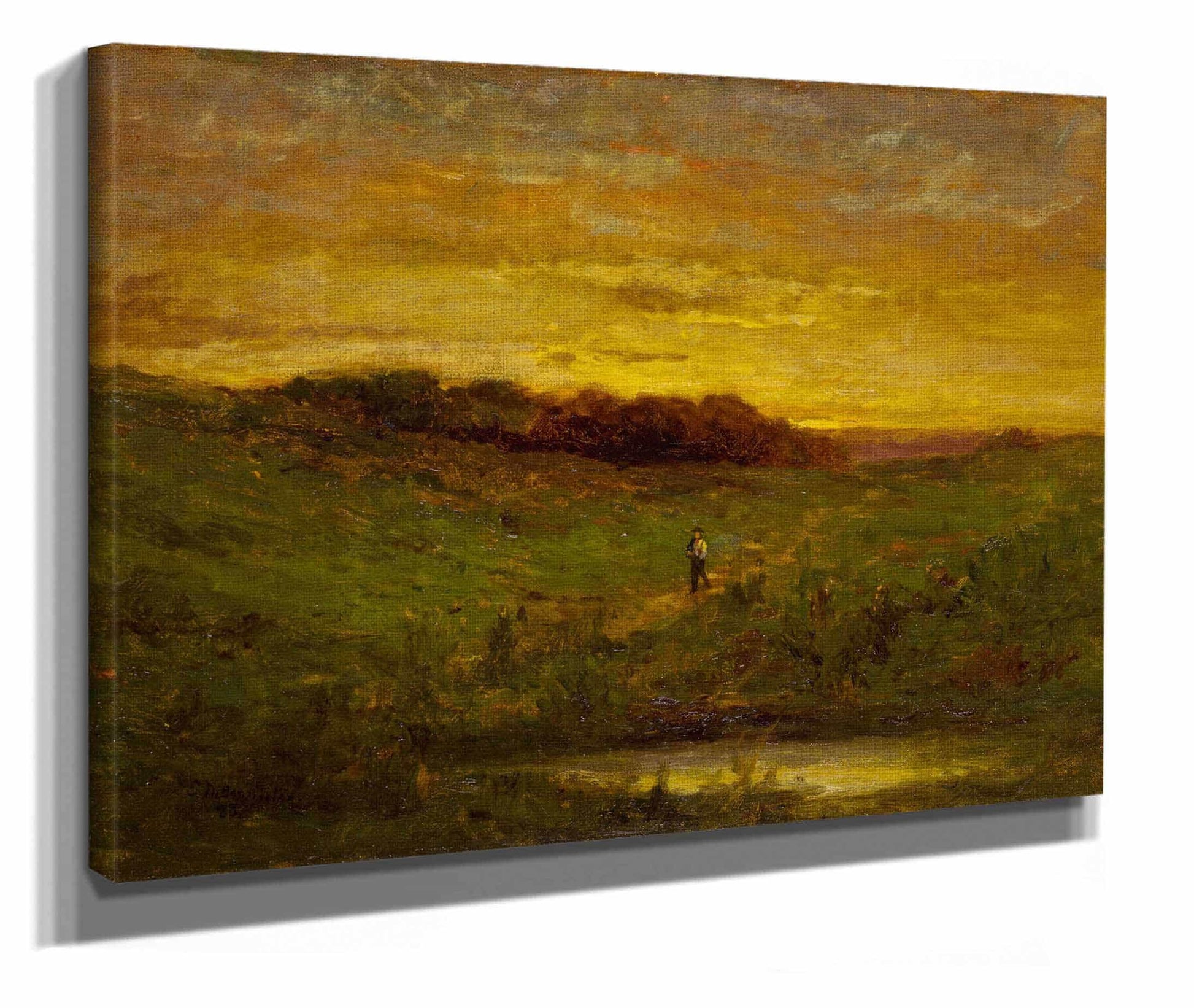 Sunset by Edward Mitchell Bannister