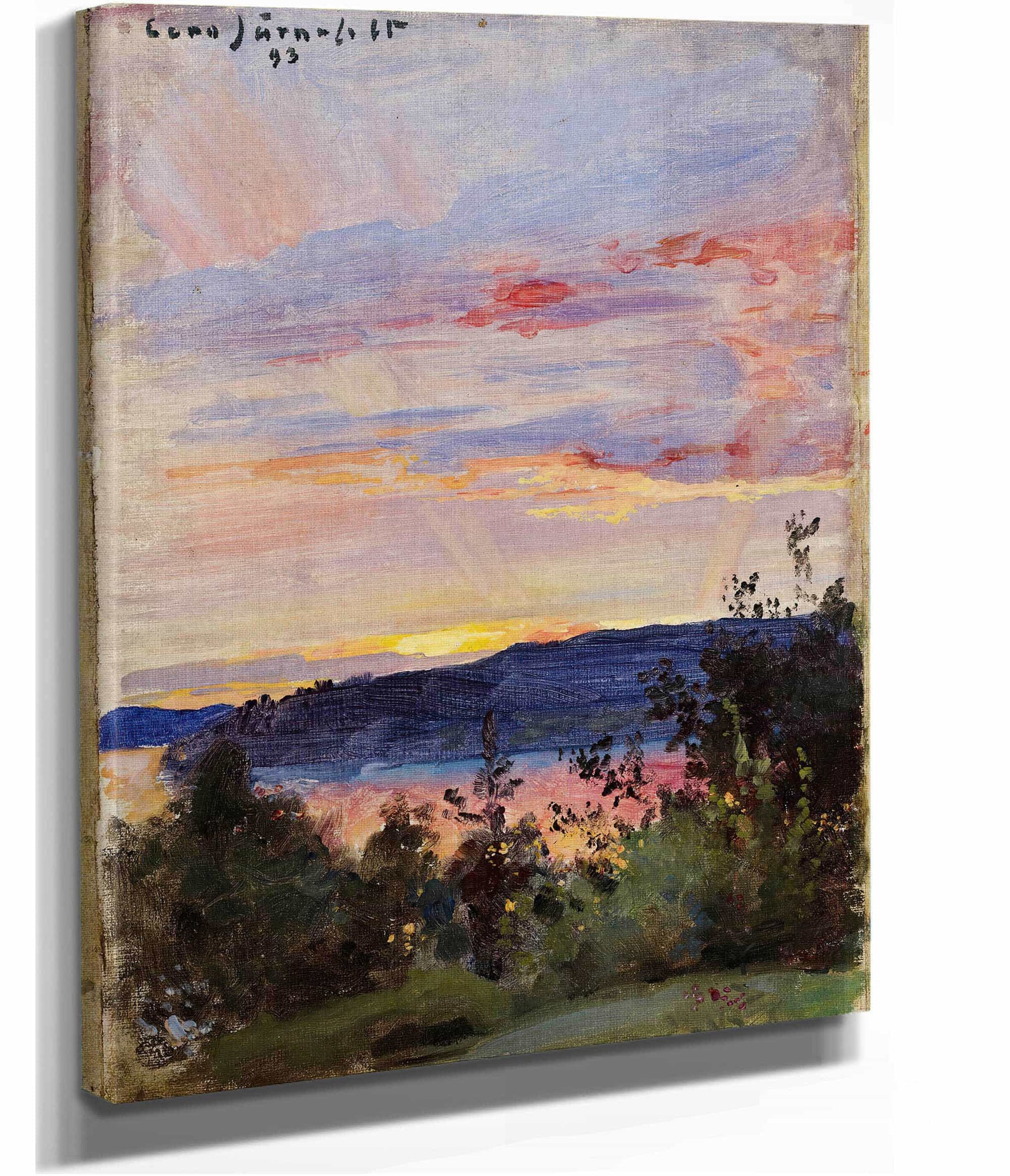 Sunset by Eero Jarnefelt
