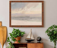 Sunset From The Shore by David Cox