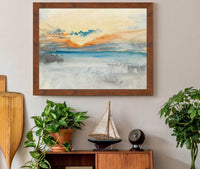 Sunset Over Water by Joseph Mallord William Turner