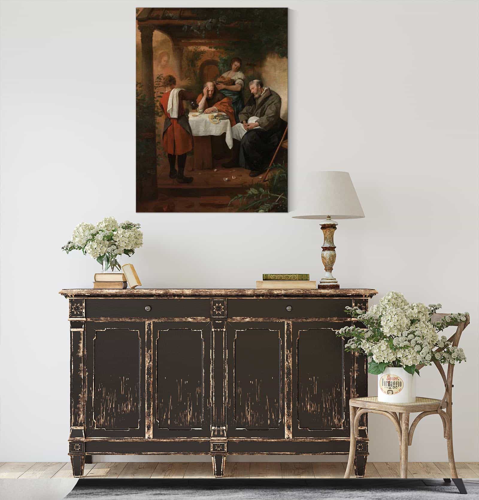 Supper At Emmaus C by Jan Steen
