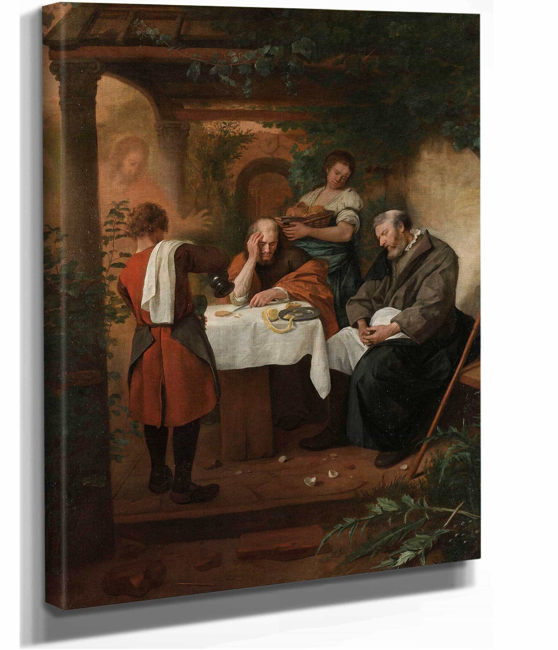 Supper At Emmaus C by Jan Steen