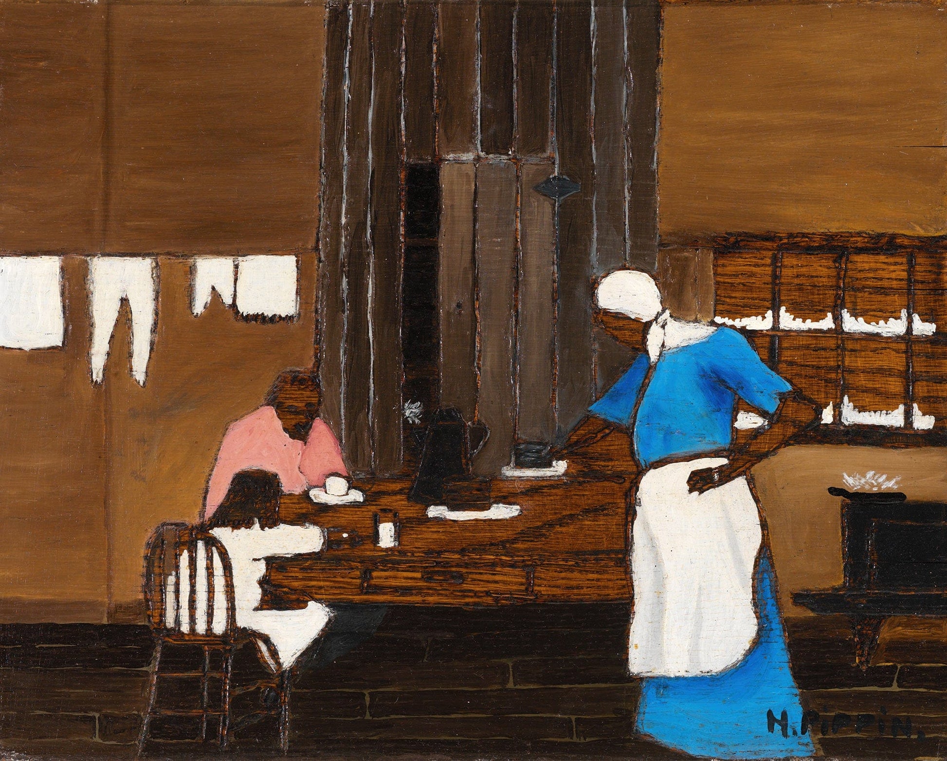 Supper Time by Horace Pippin