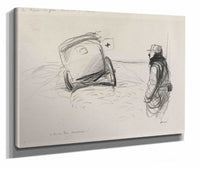 Sur La Ligne De Feu by Jean Louis Forain