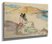 Sur La Plage by Henri Lebasque