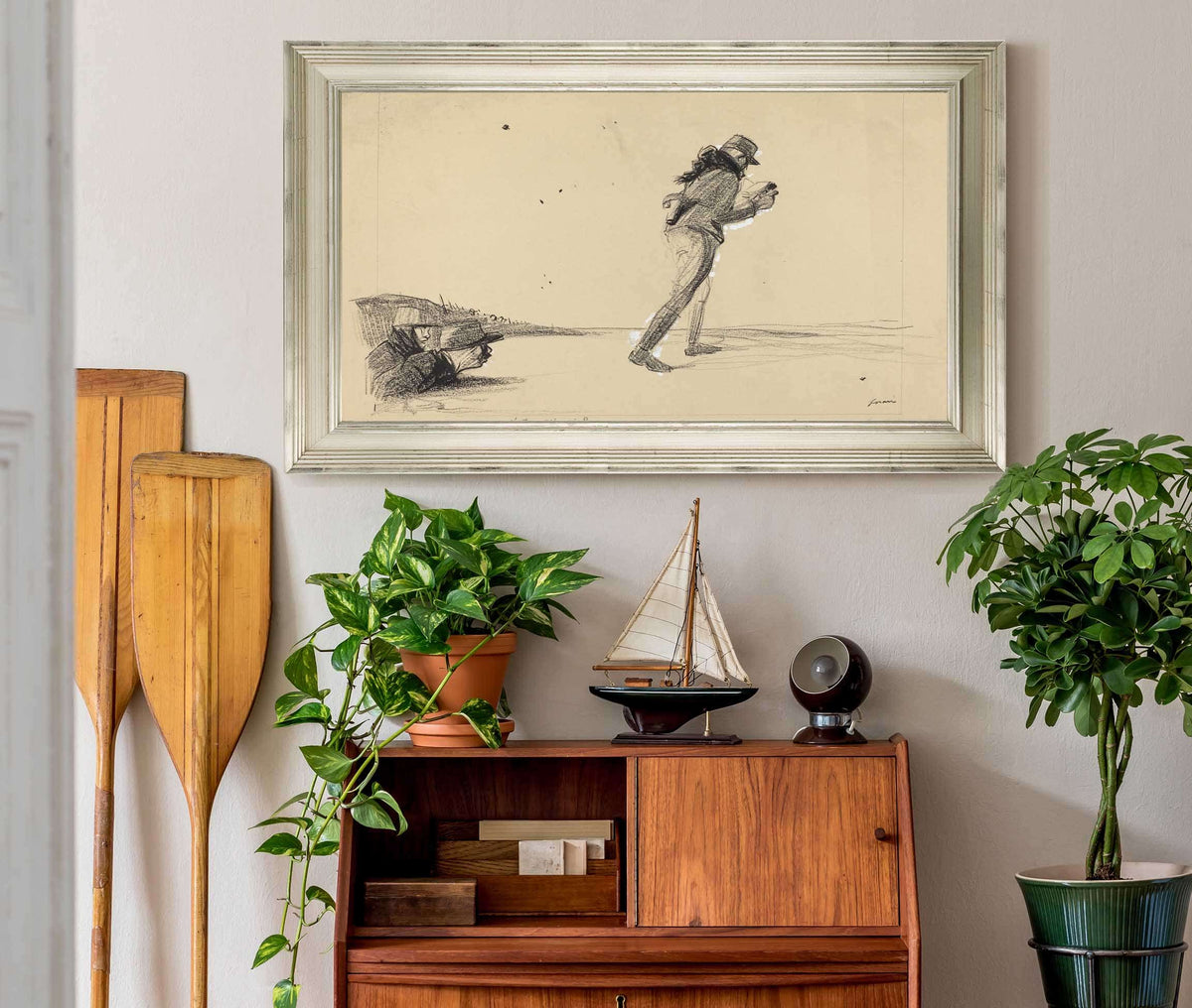 Sur Le Front Cest Sa Theorie Non Cest Son Breviaire by Jean Louis Forain