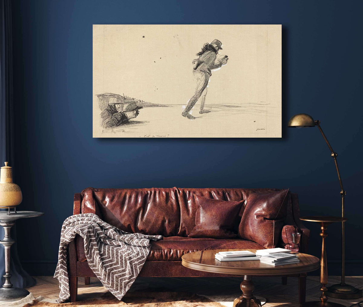 Sur Le Front Cest Sa Theorie Non Cest Son Breviaire by Jean Louis Forain