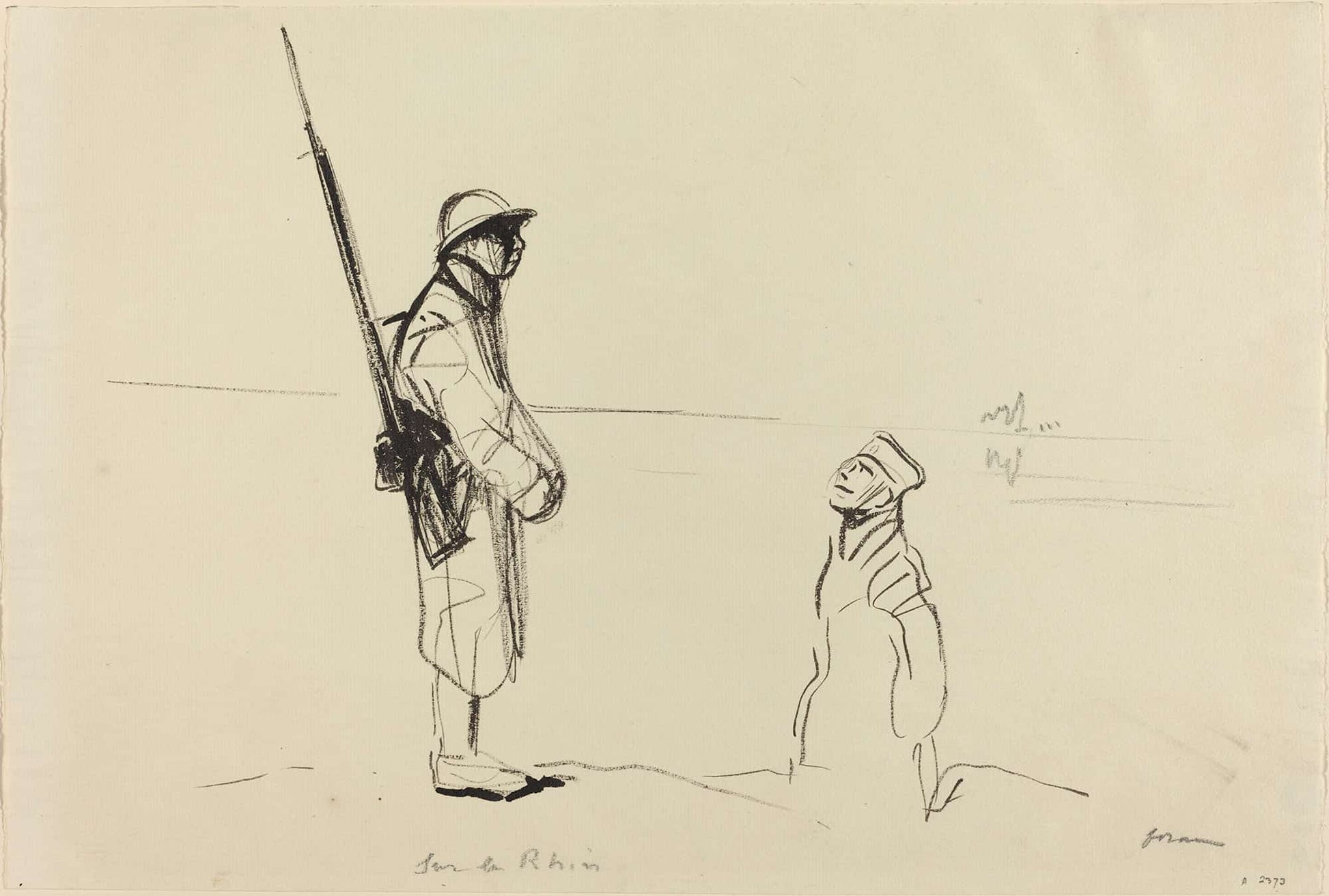 Sur Le Rhin by Jean Louis Forain