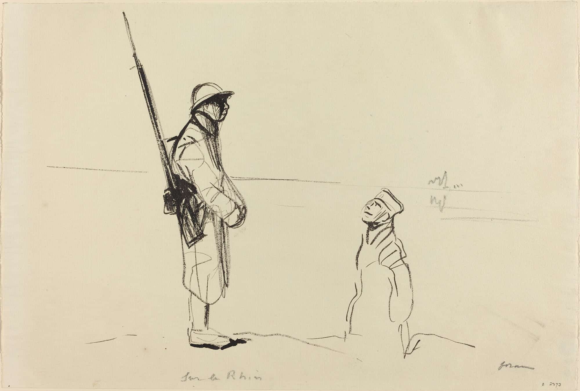 Sur Le Rhin by Jean Louis Forain