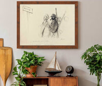 Sur Le Rhin Maintenant Cest Larriere Probably by Jean Louis Forain