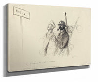 Sur Le Rhin Maintenant Cest Larriere Probably by Jean Louis Forain