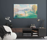 Sur Les Bords De La Marne by Henri Lebasque