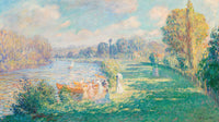 Sur Les Bords De La Marne by Henri Lebasque