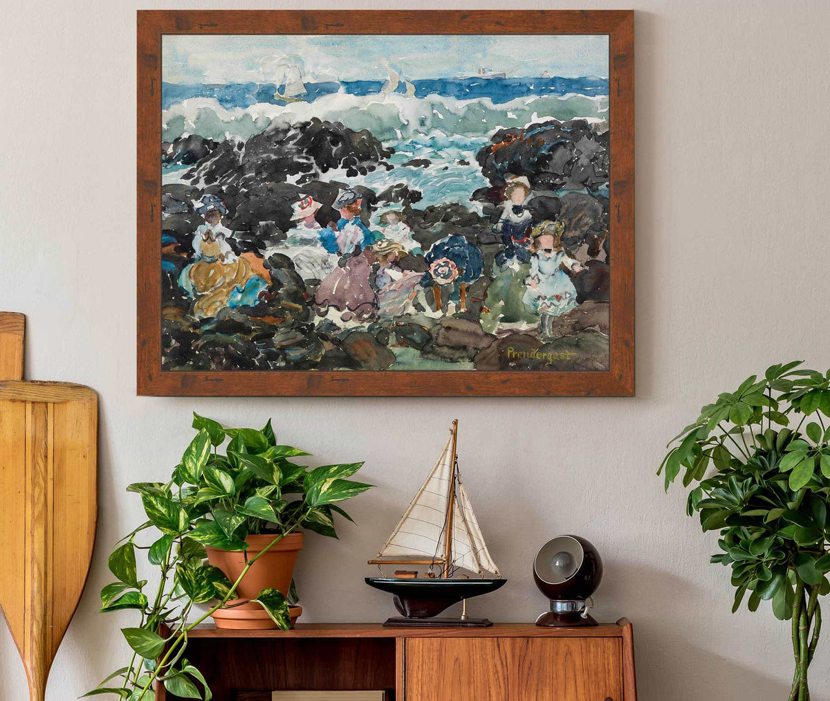 Surf Cohasset  by Maurice Prendergast