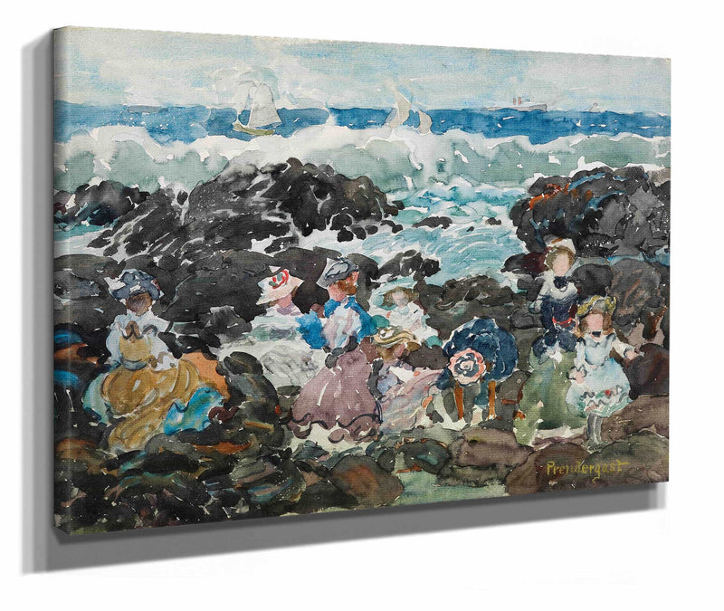 Surf Cohasset  by Maurice Prendergast