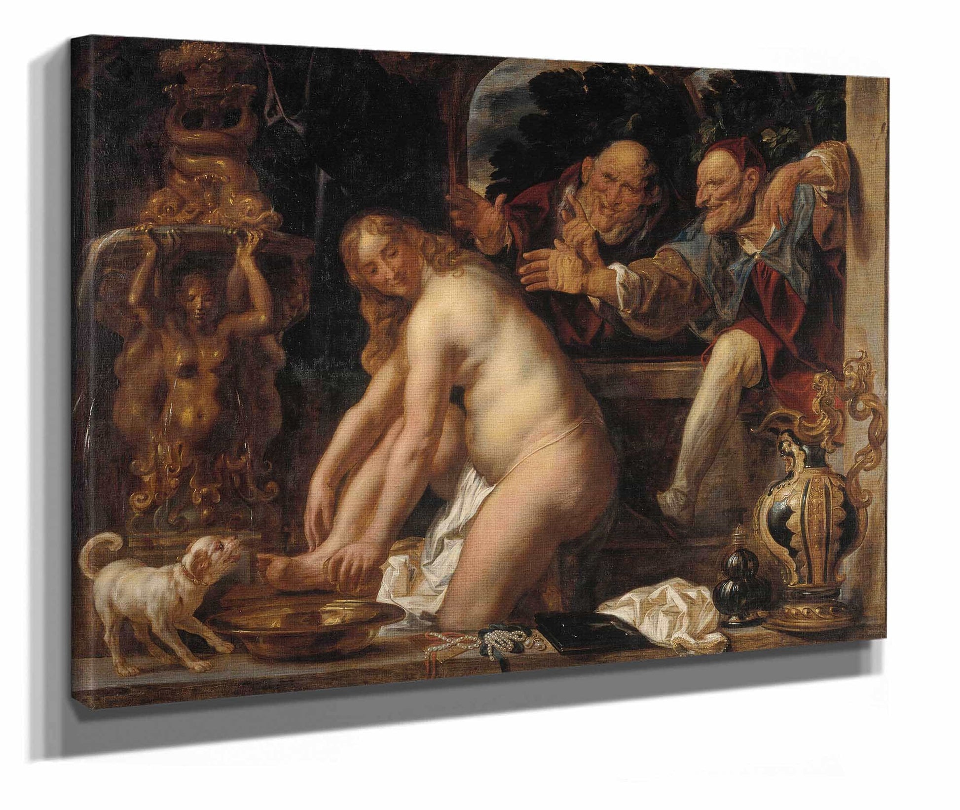 Susanna And The Elders by Jacob Jordaens