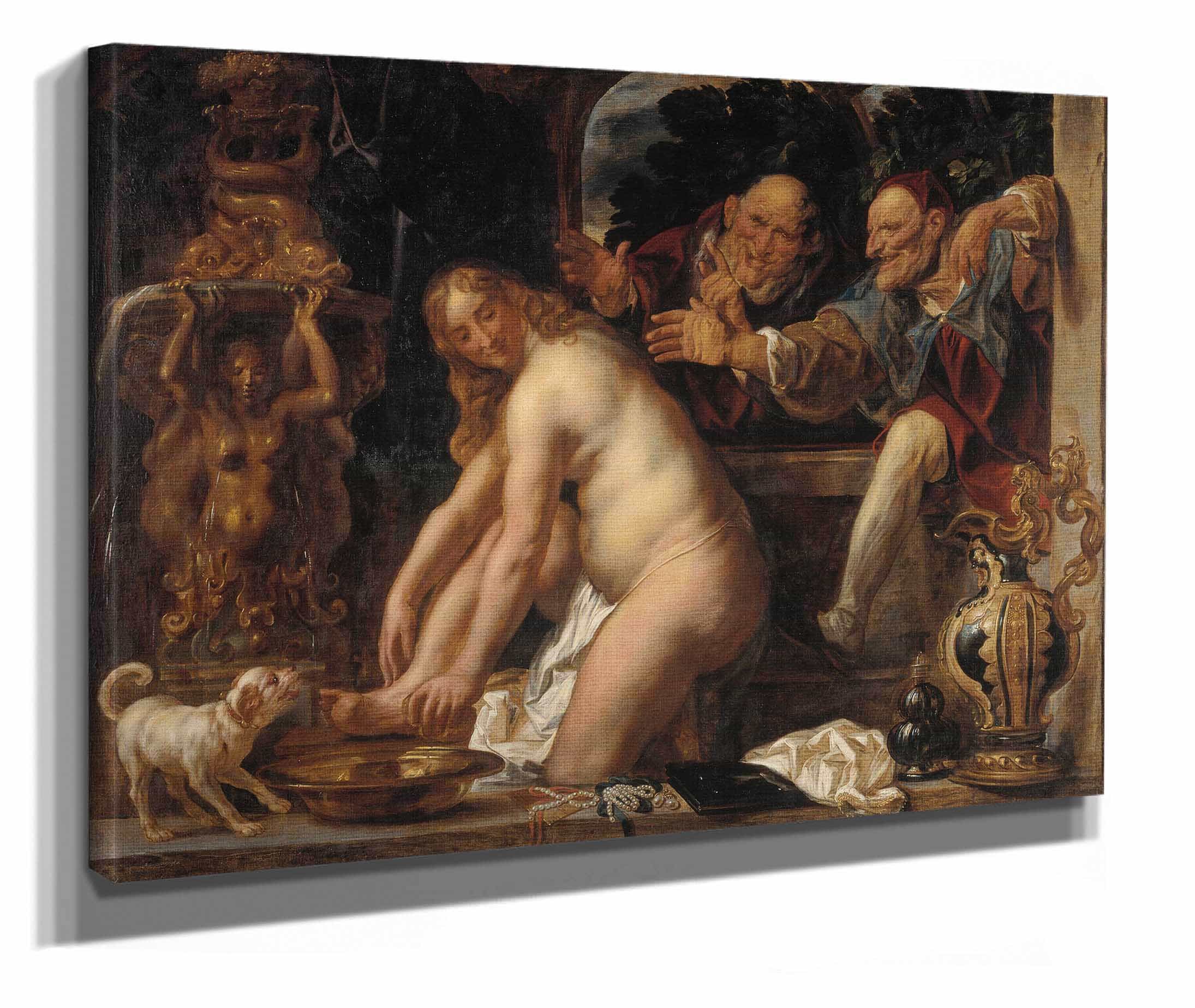 Susanna And The Elders by Jacob Jordaens
