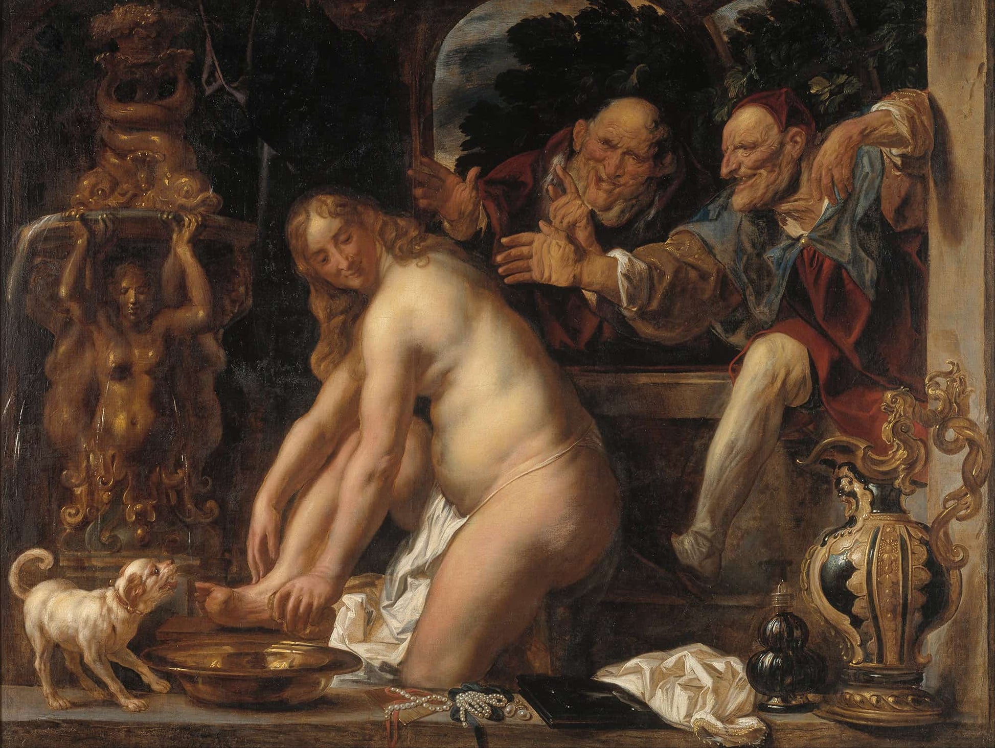 Susanna And The Elders by Jacob Jordaens