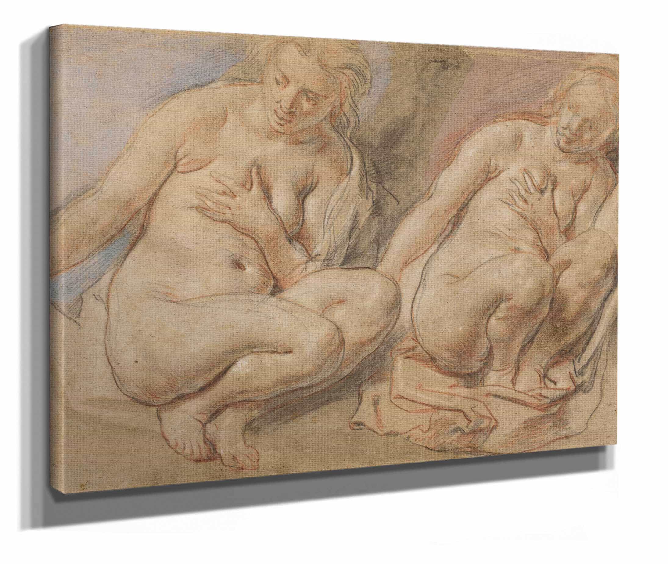 Susannah Crouching by Jacob Jordaens
