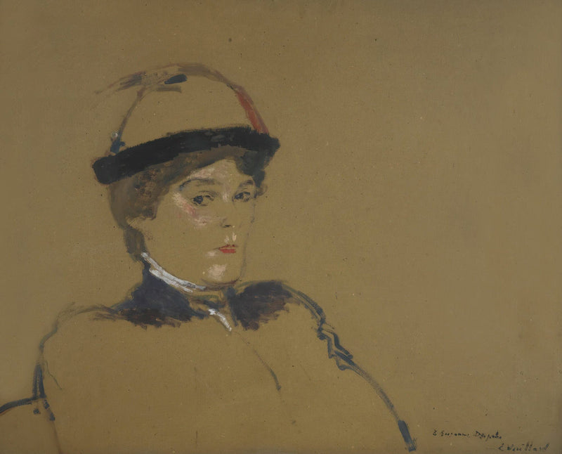 Suzanne Despres by Edouard Vuillard