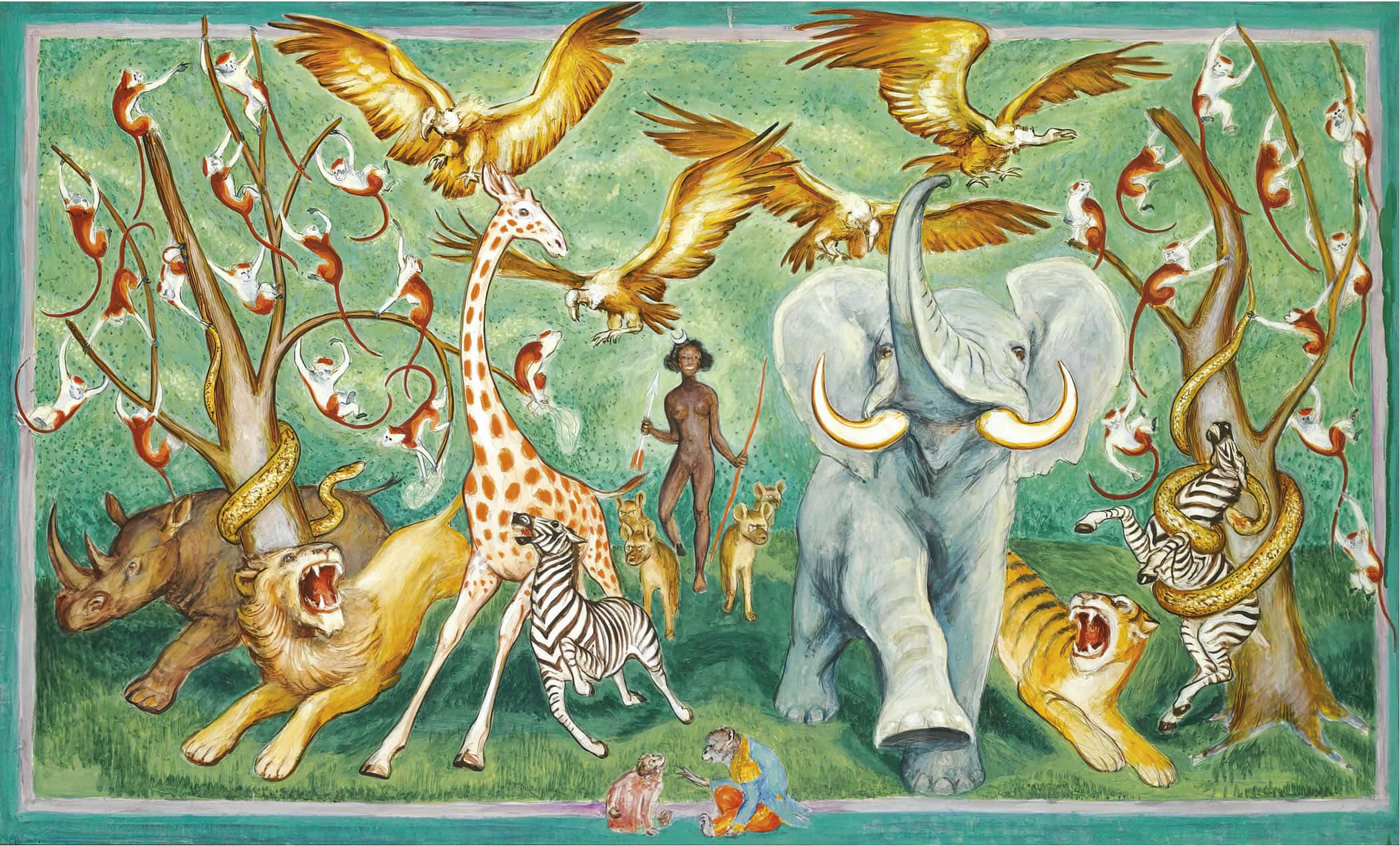 Svarta Diana Black Diana by Nils Dardel