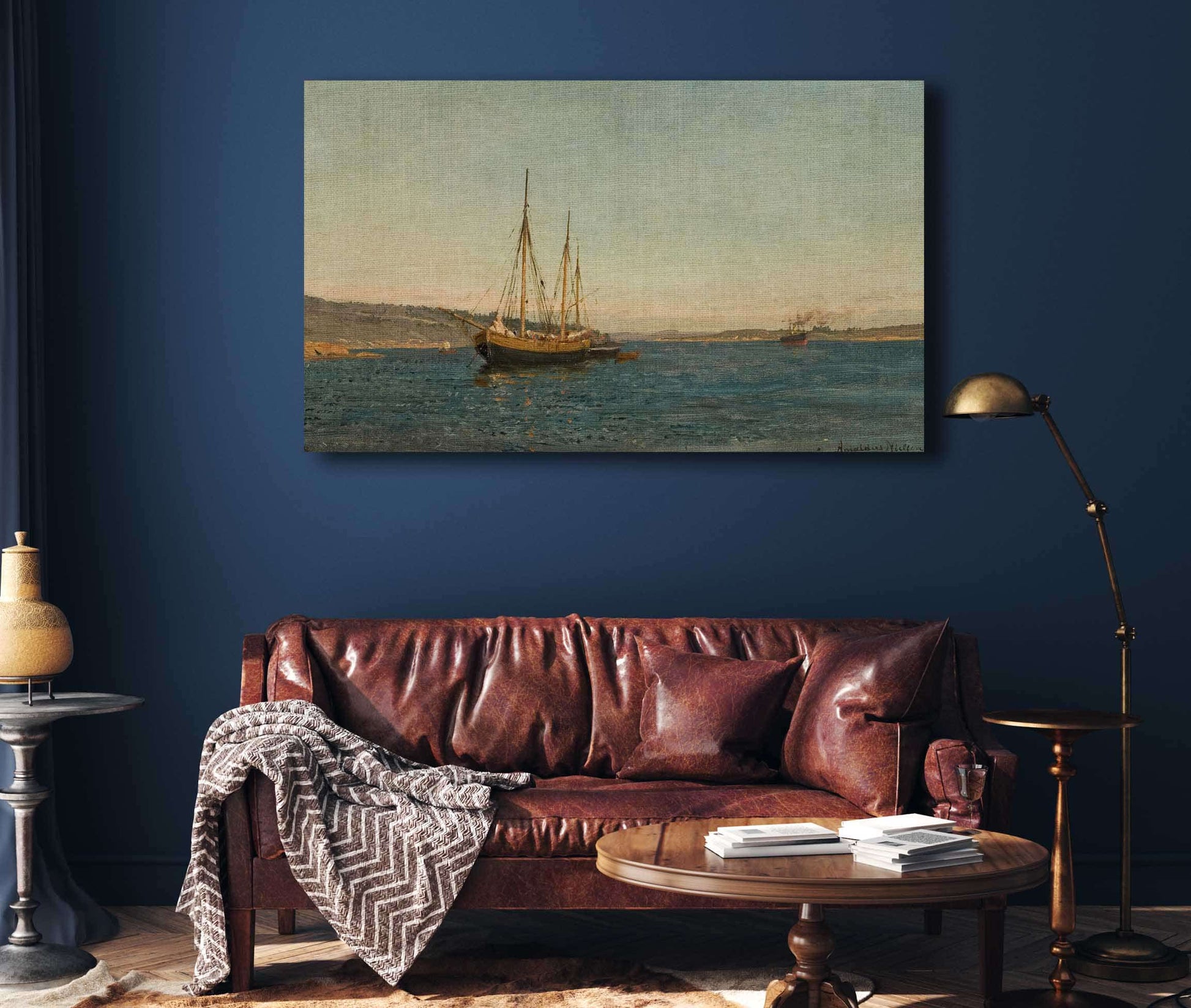 Svenske Fiskere Hvaler by Amaldus Nielsen