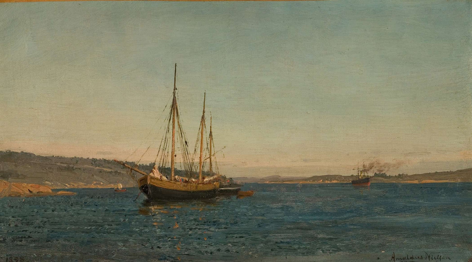 Svenske Fiskere Hvaler by Amaldus Nielsen