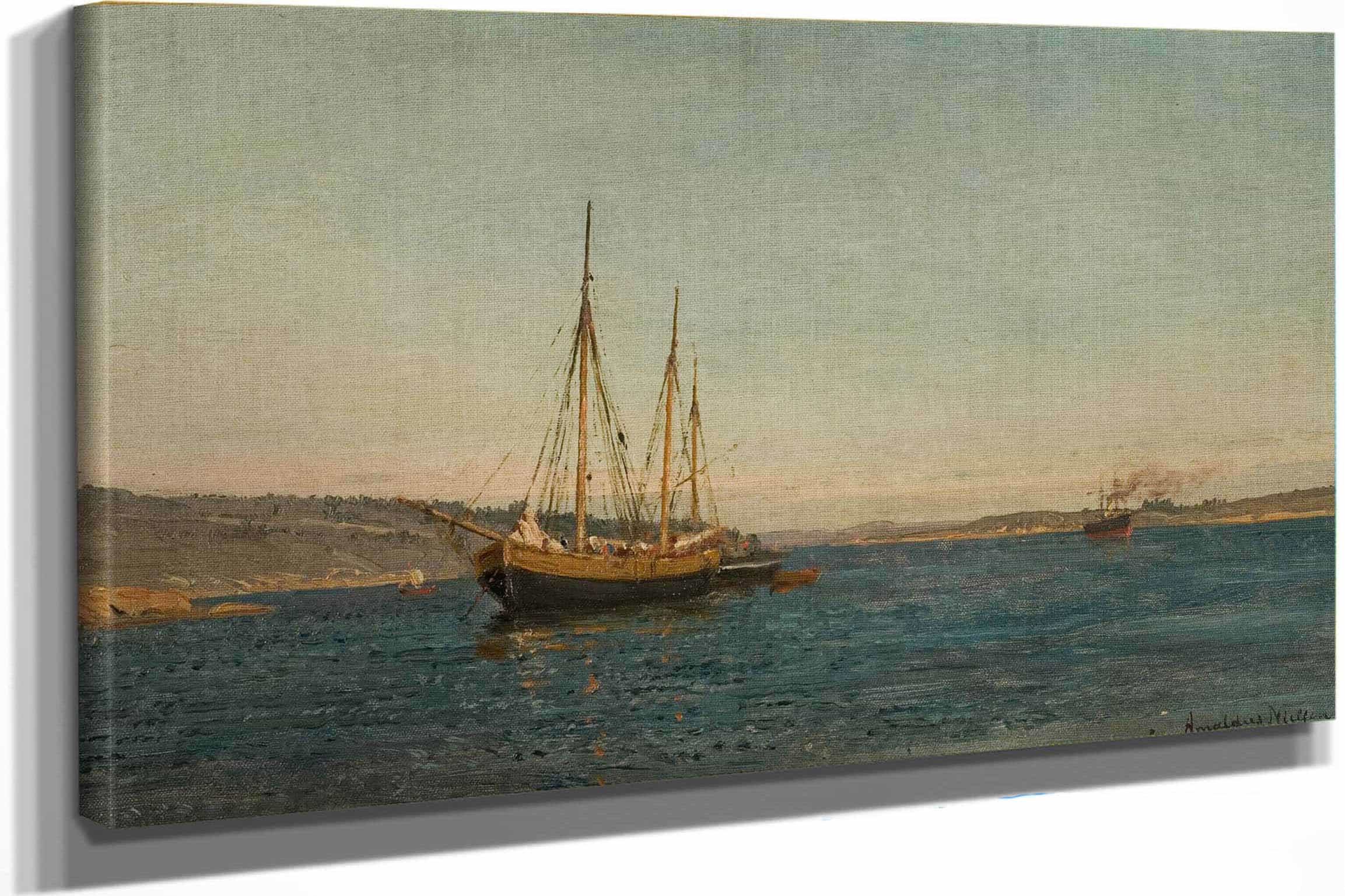 Svenske Fiskere Hvaler by Amaldus Nielsen