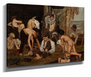 Swimmers  by Max Liebermann