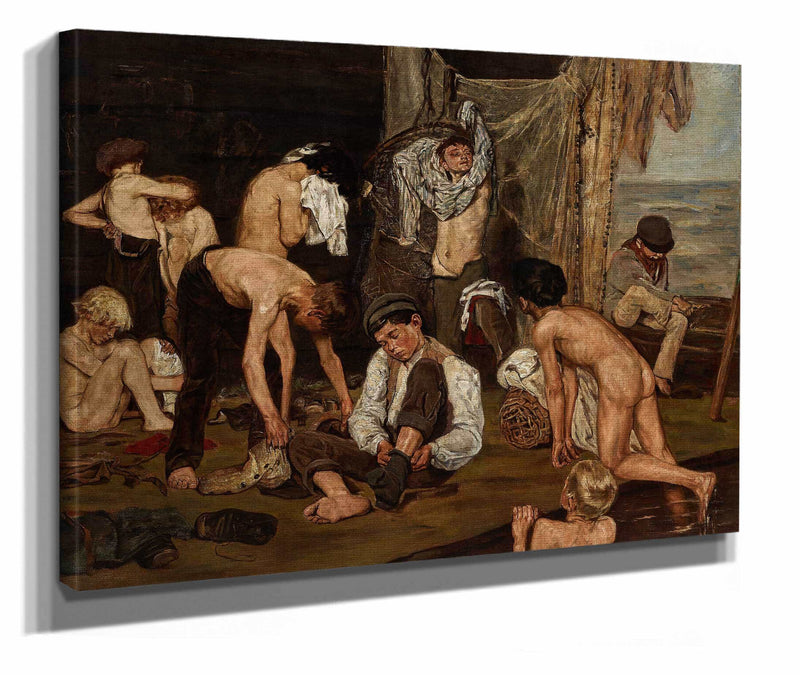 Swimmers  by Max Liebermann