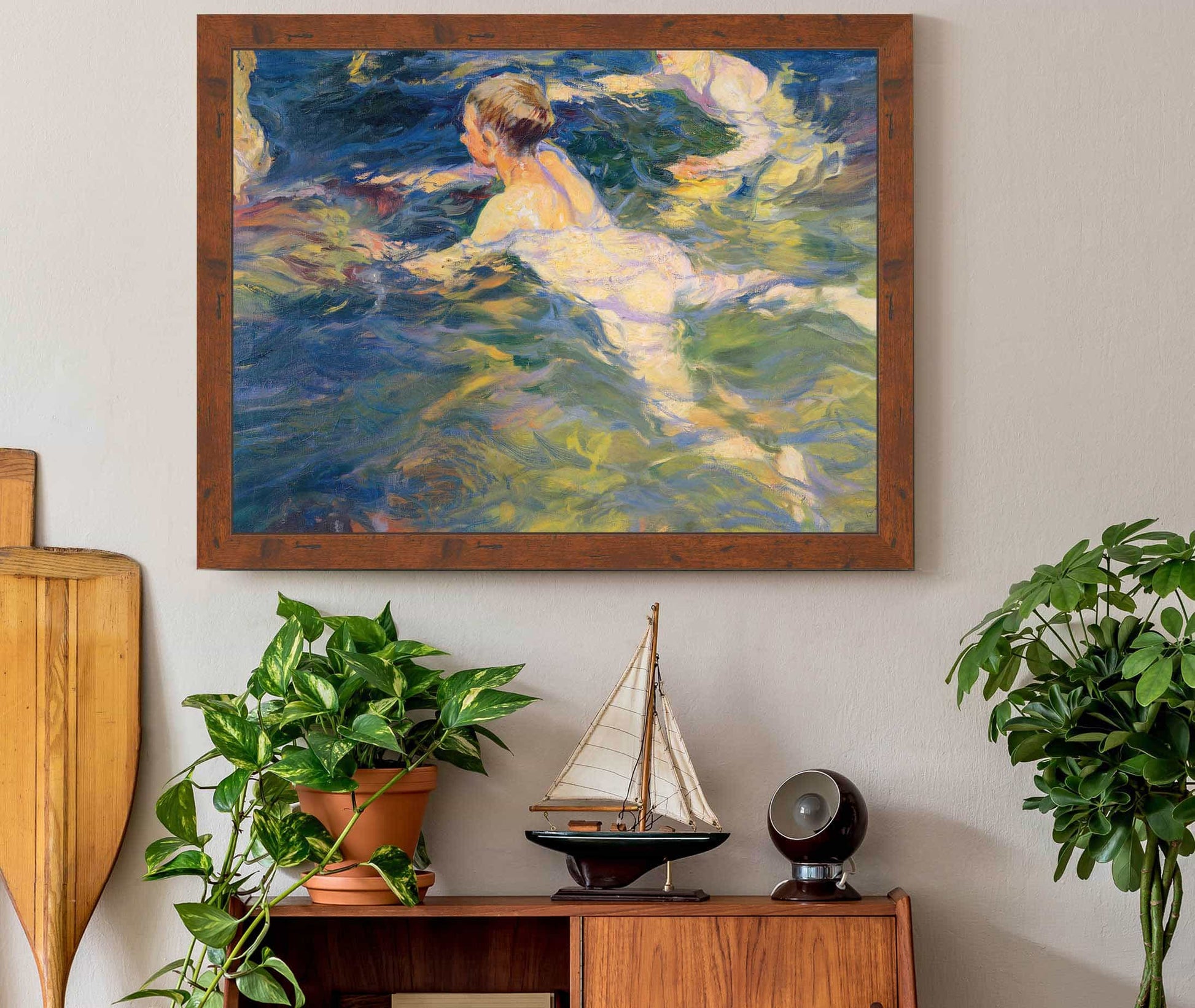 Swimmers Javea by Joaquin Sorolla