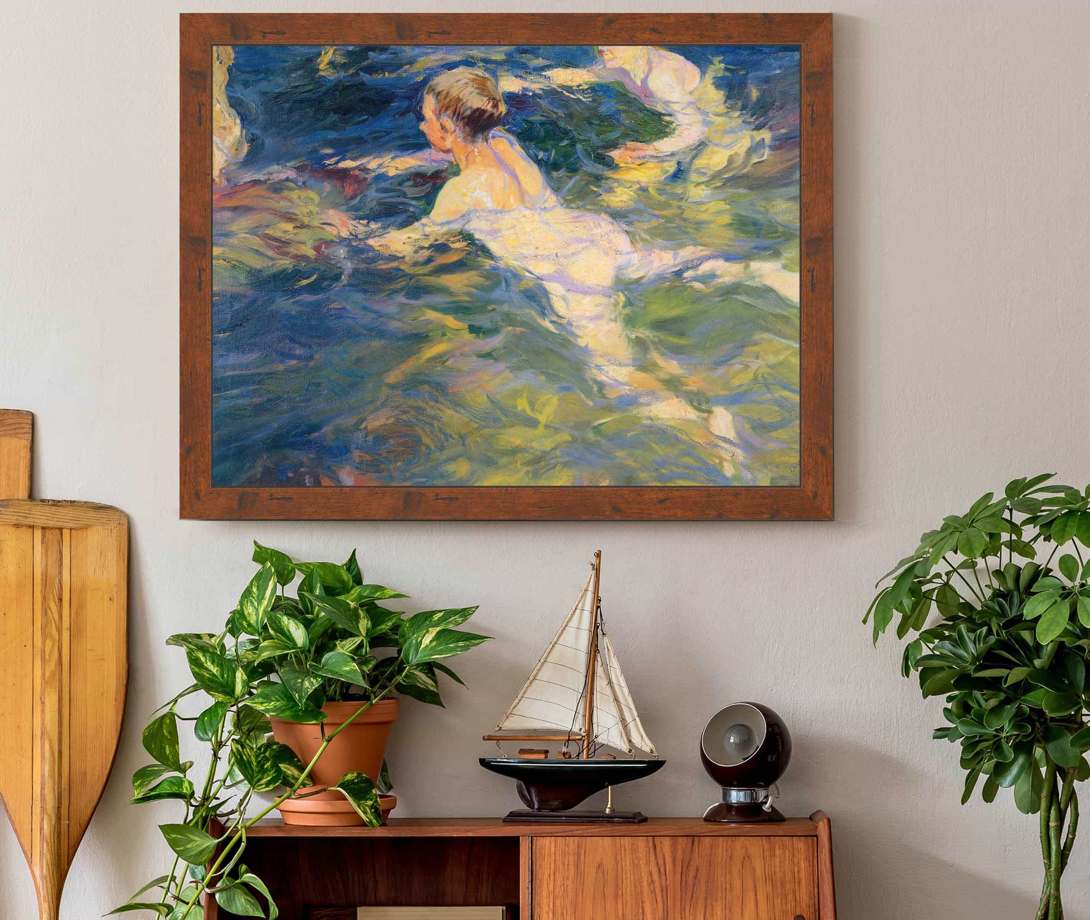Swimmers Javea by Joaquin Sorolla
