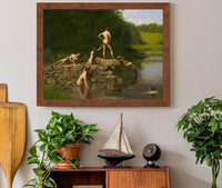 Swimming by Thomas Eakins