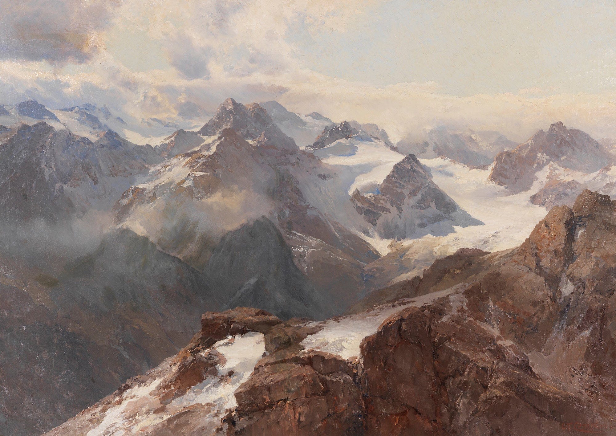 Sylvretta Vom Grossen Maderer by Edward Theodore Compton