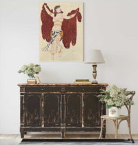 Syrian Dancer In Cleopatre  by Leon Bakst