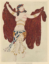 Syrian Dancer In Cleopatre  by Leon Bakst