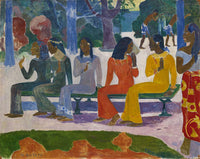 Ta Matete The Market by Paul Gauguin