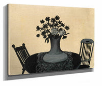 Table And Two Chairs by Horace Pippin