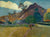 Tahitian By Landscape By With By Mountians By Paul By Gauguin